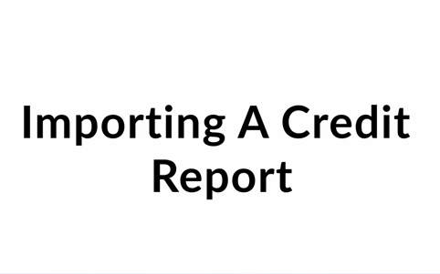 Importing-a-credit-report